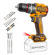 Ingco Cordless Impact Drill 96Nm Brushless 20V (Tool Only) Ingco Cordless Impact Drill 96Nm Brushless 20V (Tool Only)