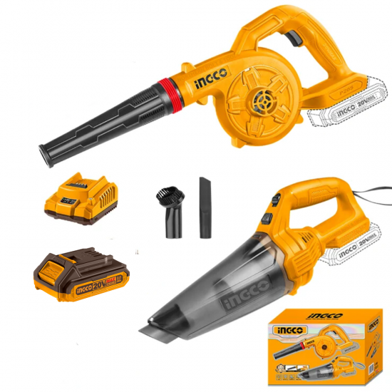 Ingco Cordless Blower & Vacuum Combo Kit Ingco Cordless Blower & Vacuum Combo Kit