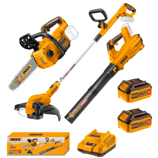 Ingco Cordless 3 in 1 Gardening Combo Kit Ingco Cordless 3 in 1 Gardening Combo Kit
