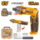 Ingco Cordless Screwdriver 6Nm 8V Ingco Cordless Screwdriver 6Nm 8V