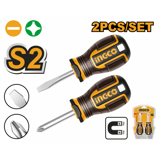 Ingco S/Driver S2 Set Ph 2Pc Ingco S/Driver S2 Set Ph 2Pc