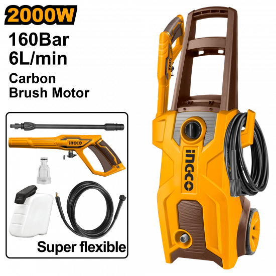 Ingco High Pressure Washer 2000W Ingco High Pressure Washer 2000W