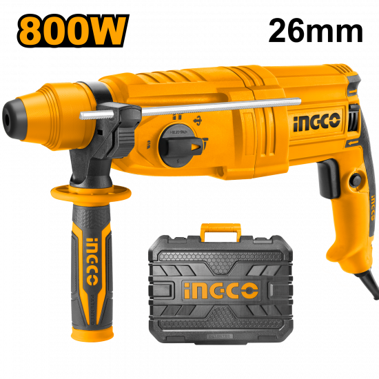 Ingco Drill Rotary Hammer - 800W Ingco Drill Rotary Hammer - 800W